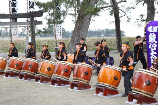 バックナンバー14 11月29日 J1 徳島戦 宮城の伝統芸能の演奏をお楽しみ下さい