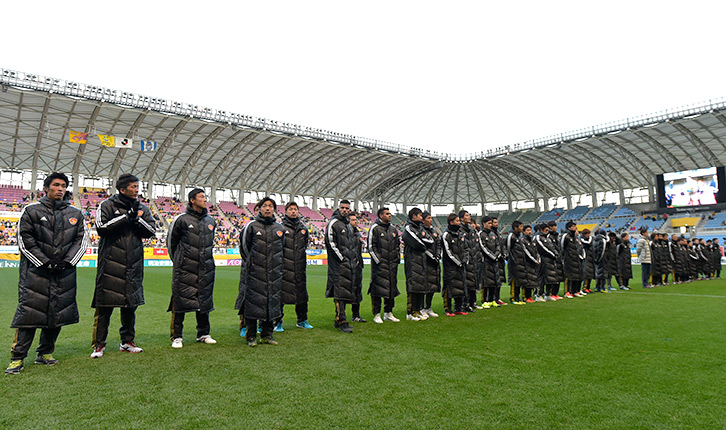 バックナンバー15 10月25日 日 明治安田j1 2nd 第15節 G大阪戦にて15明治安田生命ｊ１ リーグホーム最終戦セレモニーを開催いたしました