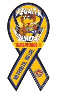 タワレココラボ リボンマグネット