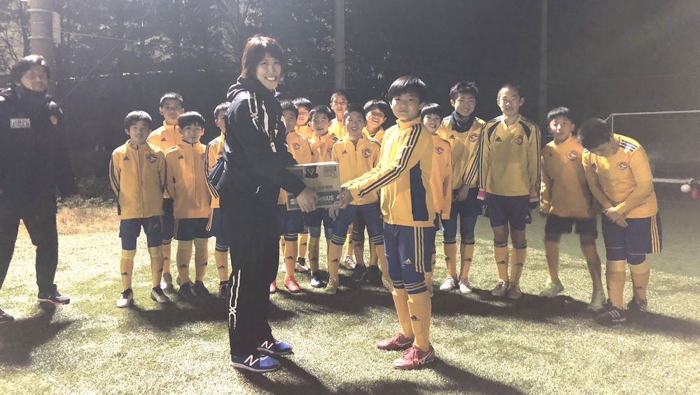 日専連ライフサービスさまより 仙台ジュニアが激励品を贈呈いただきました ベガルタ仙台オフィシャルサイト