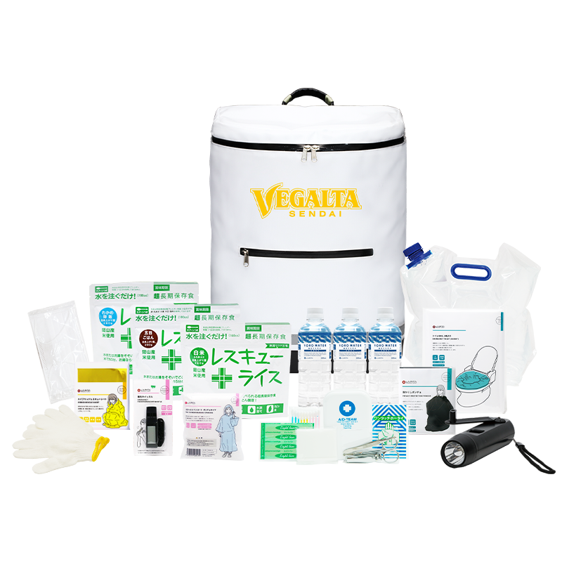 全57クラブ横断『Jリーグ防災グッズ特集』受注販売開始のお知らせ