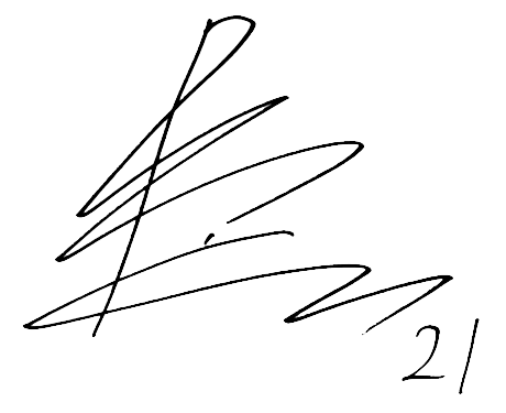 選手サインを紹介しています