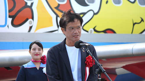 タンカペイント 7月26日(土)、ベガルタ仙台ジェット 報道関係者向けお披露目会が開催