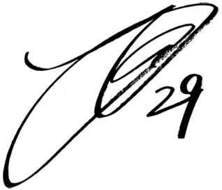 選手サインを紹介しています