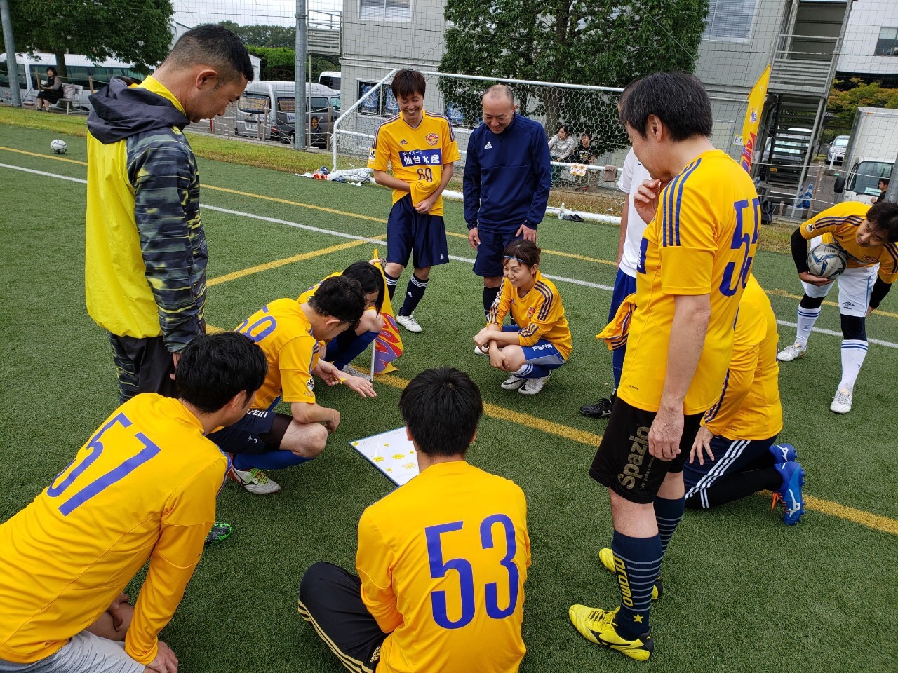 スクール 大人のサッカークリニック交流戦開催しました ベガルタ仙台アカデミー スクールblog
