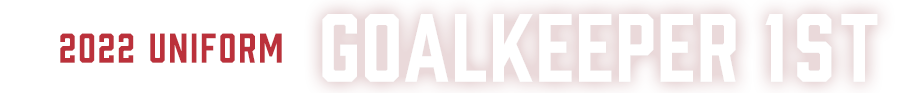 ゴールキーパー 1STユニフォーム