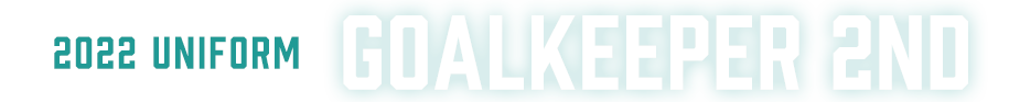 ゴールキーパー 2ndユニフォーム