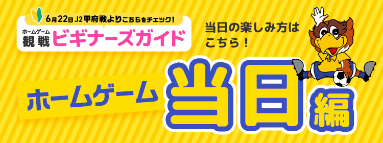 ビギナーズガイド ホームゲーム当日編