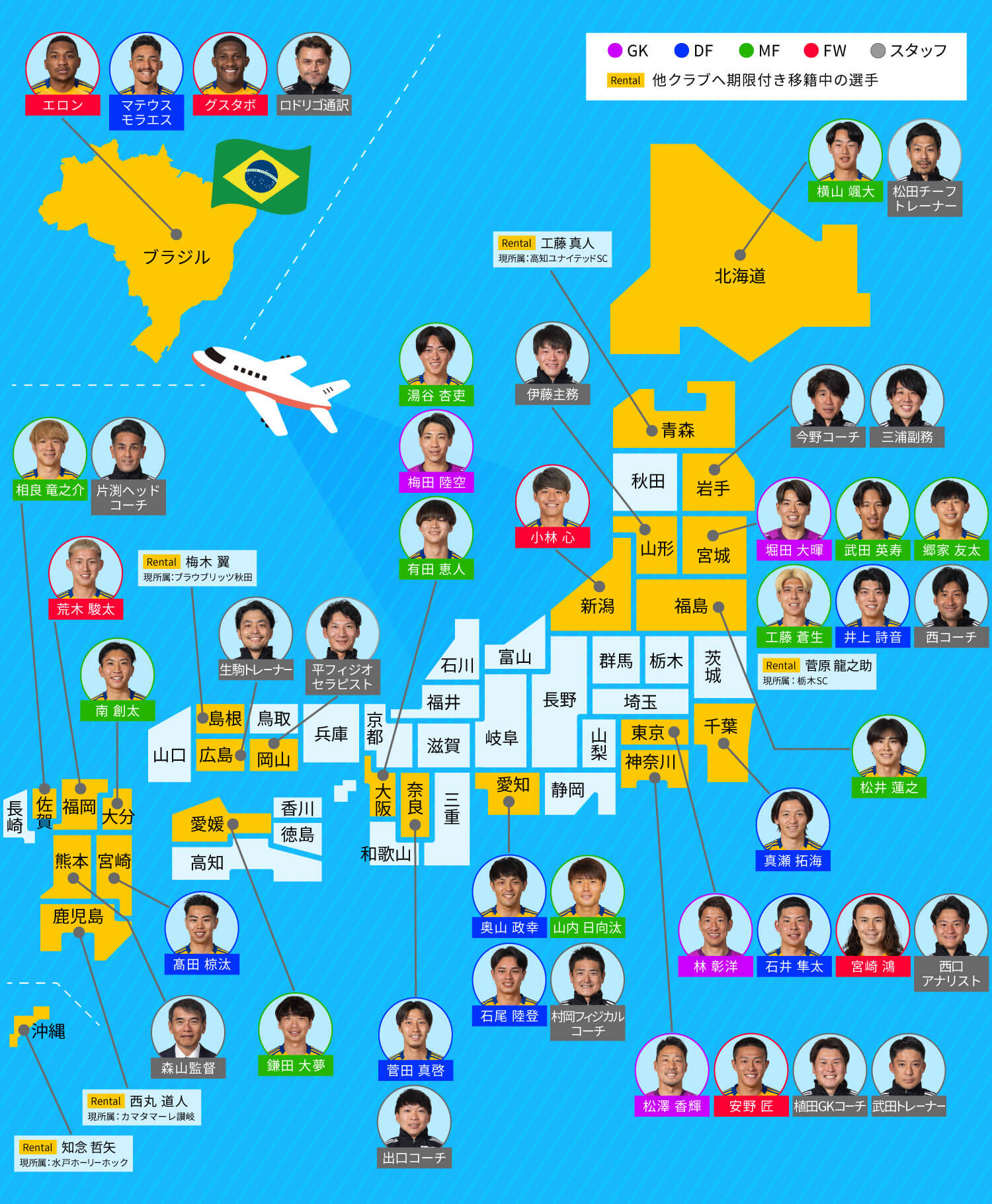 スタジアムマップ