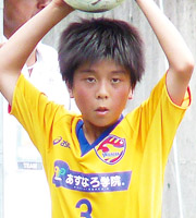 工藤 蒼生選手のアカデミー時代の写真を紹介しています